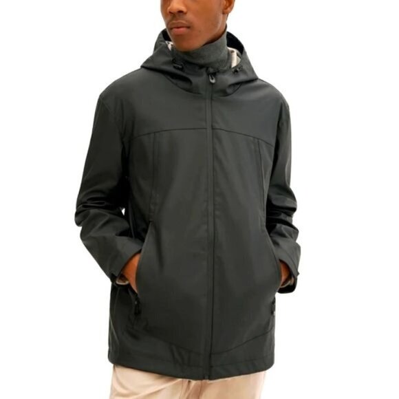 NOIZE Theo Raincoat Black XL NWT - Picture 1 of 14